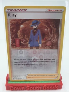 Pokemon TCG Card Riley 166/196 Lost Origins REVERSE Holo Rare - Picture 1 of 1