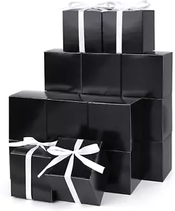 50PCS Party Favor Boxes, Small Gift Boxes Mini Gift Boxes with Ribbons 3 X 3 X 3 - Picture 1 of 12