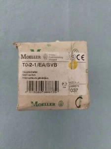 MOELLER, MAIN SWITCH 3 POLE ON/OFF SWITCH T0-2-1/EA/SVB - Picture 1 of 7