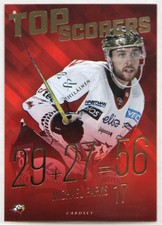 2017-18 Finnish Cardset Top Scorers #TS12 (insert card): Michael Parks