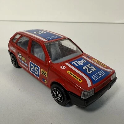 VINTAGE 1:43 metal car BURAGO FIAT TIPO Rally car   - Image 1 of 4