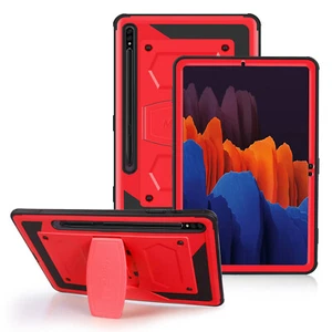For Samsung Galaxy Tab S7 Plus/S8 Plus Shockproof Rugged With Kickstand Case - Picture 1 of 36