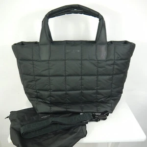 Bolso de Mano Vee Collective Porter Negro Medio Ligero Acolchado Nylon NUEVO - Imagen 1 de 11