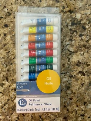 Nuevo Artist's Loft Oil Huile Set de 12 Piezas Foto 1 de 2
