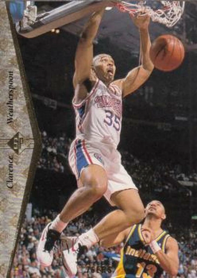 1994-95 SP #126 Clarence Weatherspoon NM-MT 76ers - Image 1 of 1