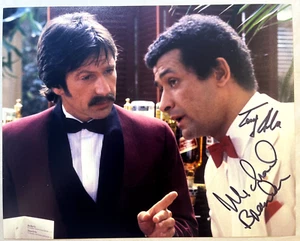Tony Osoba & Michael Brandon Autographed Press Photo 8x10 Dempsey and Makepeace - Picture 1 of 2