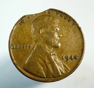 1944 Wheat Penny 1c Cent MINT ERROR -0099 - Picture 1 of 2