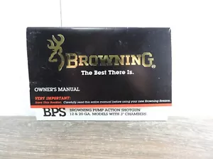 Browning BPS Owner's Manual Browning BPS Owner's Manual - Picture 1 of 4