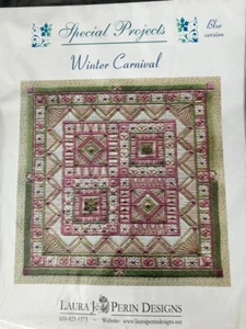 Gráfico de punta de aguja Laura J. Perin solo “Carnaval de invierno” nuevo - Imagen 1 de 2