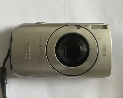 Canon IXUS 300 HS 10,0MP Digitalkamera + 2GB - Silber - Bild 1 von 2