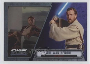 2016 Topps Star Wars Evolution Purple Lightsaber Obi-Wan Kenobi Jedi Master 1j8 - Picture 1 of 3