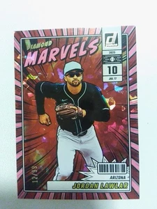 Jordan Lawlor 2025 Donruss Diamond Marvels 12/99 - Picture 1 of 4
