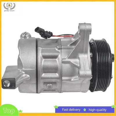 A/C Compressor w/ 6-Groove Pulley for Cadillac XTS GMC Acadia 2013-2019 7SAS18H - Image 1 of 4