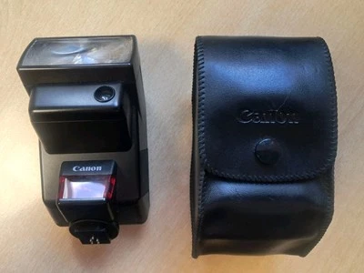 [MKNT] Canon Speedlite 300EZ Shoe Mount in Case - FLASH FIRING  - Image 1 of 4