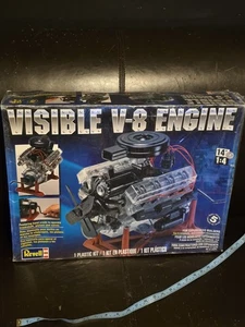 Revell Visible V-8 Engine Model Kit, scala 1:4 nuovo sigillato - Foto 1 di 3