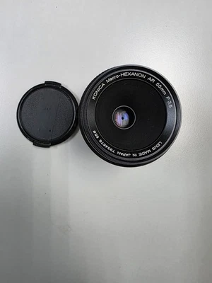 Konica Hexanon AR 55mm f/3.5 Macro Lens MF Manual Focus - Image 1 of 4