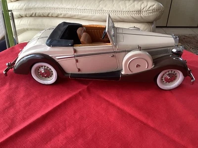 Maybach SW38 2-Doors-Spohn Roadster 1937 braun/beige , Signature 1:18, ohne OVP - Bild 1 von 4