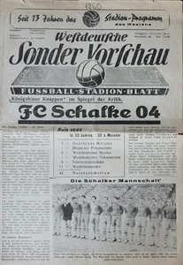 Fussball-Programmheft 59/60 Oberliga FC Schalke 04 - 1. FC Köln - Picture 1 of 1