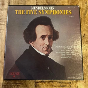 Felix Mendelssohn-Bartholdy -  The Five Symphonies (Complete) 4 VINYL  BOX SET - Picture 1 of 10
