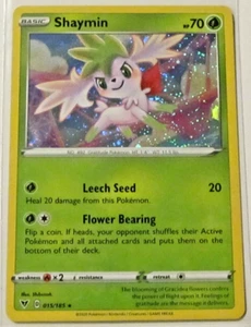 1 POKEMON KARTE TCG/SHAYMIN/015/185/HOLO/RARE/2020 ** SAMMLERSTÜCK ** - Bild 1 von 2