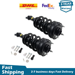 Pair Front Shock Struts Magnetic For Cadillac Escalade GMC Tahoe Yukon 2007-2014