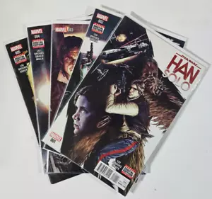 Star Wars 2016 Marvel Comics Han Solo Comic Set #1 to #5 - Picture 1 of 11