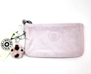 Kipling Womens Wishful Pink Creativity L Solid Accessory Pouch - Picture 1 of 5