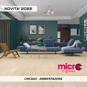 Pavimento Laminato Urban AC4 spess. 8mm col. Chicago pacco da 1,899mq - Foto 1 di 4