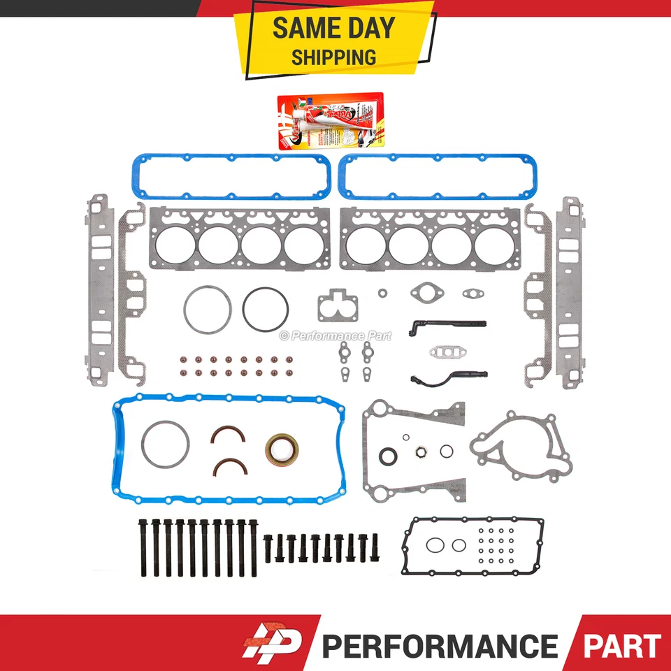 Full Gasket Set Head Bolts for 98-03 Dodge Durango Dakota Jeep Grand Cherokee - Image 1 of 4