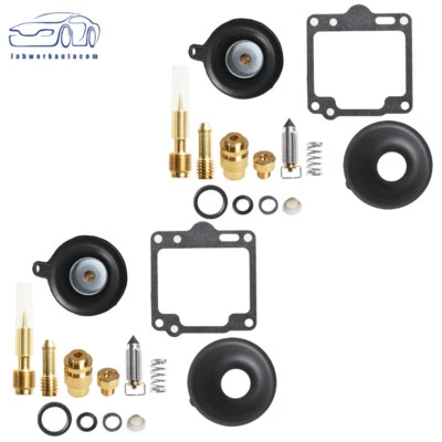 For yamaha XV750 Virago XV 750 1988-1997 Carburetor repair kit diaphragm Vacuum - Image 1 of 4