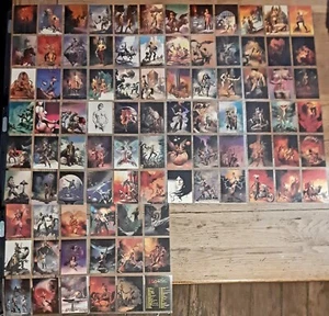 BORIS VALLEJO SERIE 1 IMÁGENES CÓMICAS 1992 JUEGO COMPLETO DE 90 TARJETAS - MANGA - Imagen 1 de 9