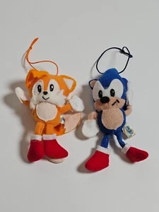Rarissimo primo modello Sonic il riccio e la coda portachiavi mascotte peluche - Foto 1 di 14