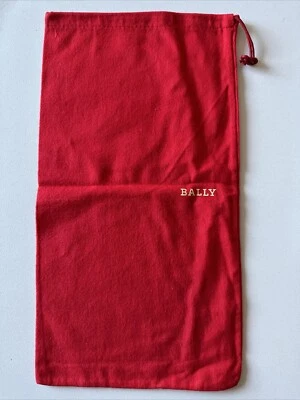 Bolsa de desenho BALLY vermelha capa de poeira - Imagem 1 de 4