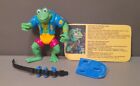 Retro Toy Tmnt Genghis Frog 1989 Bandai With Some Accessories 1980S Vintage Toy