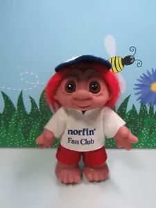 1988 NORFIN FAN CLUB - 6 1/2" Bambola Euro Dam Norfin Troll - QUASI NUOVA - Foto 1 di 7