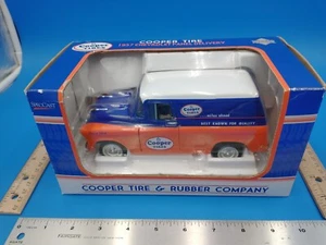 1957 Chevrolet Panel Delivery Truck, Cooper Tires & Rubber Co, 1:25 Scale #1096 - Picture 1 of 9
