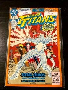 DC Titans #1 -  Issue 1A New Titans Team. Graded 9.0 1992 Killowat Cover  - Picture 1 of 1