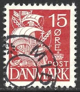 Denmark STARLESS Cancellation MIDVAAG, Faroe Islands Udslebne UDS postmark - Picture 1 of 1