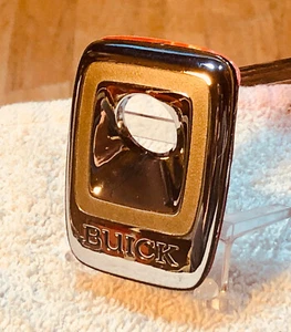 NOS OEM GM 1989-1993 Buick Riviera Trunk Lock Emblem Chrome 20685463 - Picture 1 of 6