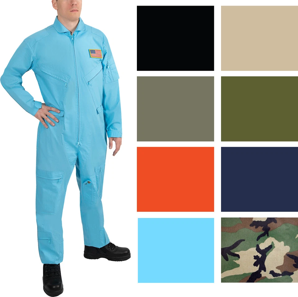 Traje de Vuelo Rothco Camuflado Mono de Trabajo Mono de la Fuerza Aérea Mono Utilitario Foto 1 de 1