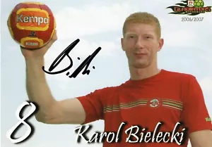 KAROL BIELECKI - original signierte Autogrammkarte SC Magdeburg signed 2006/07 - Bild 1 von 1