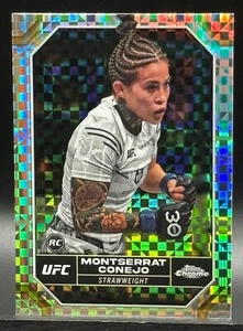 Montserrat Kaninchen 2024 UFC Topps Chrom X-Fractor parallel RC - Bild 1 von 2