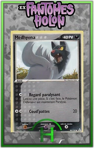 Medhyena - EX:Ghost Holon - 80/110 - Französische Pokemon Karte - Bild 1 von 1