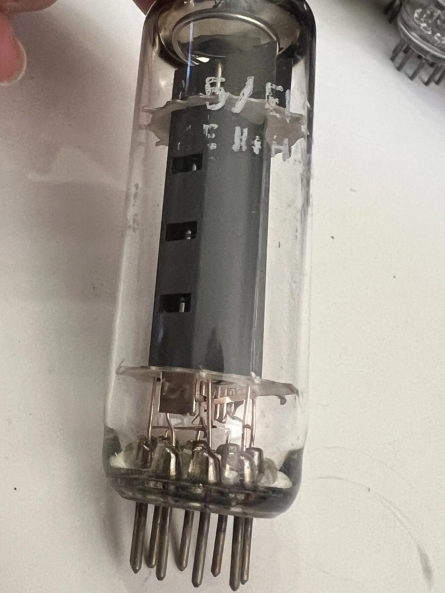 RARE Matched Pair (2) Tungsram NOS 6BL8/ECF80/6F1P/~7199 Tubes