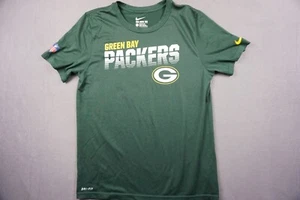 Green Bay Packers Nike Shirt Womens L Athletic Cut Green Tee NFL - Picture 1 of 6