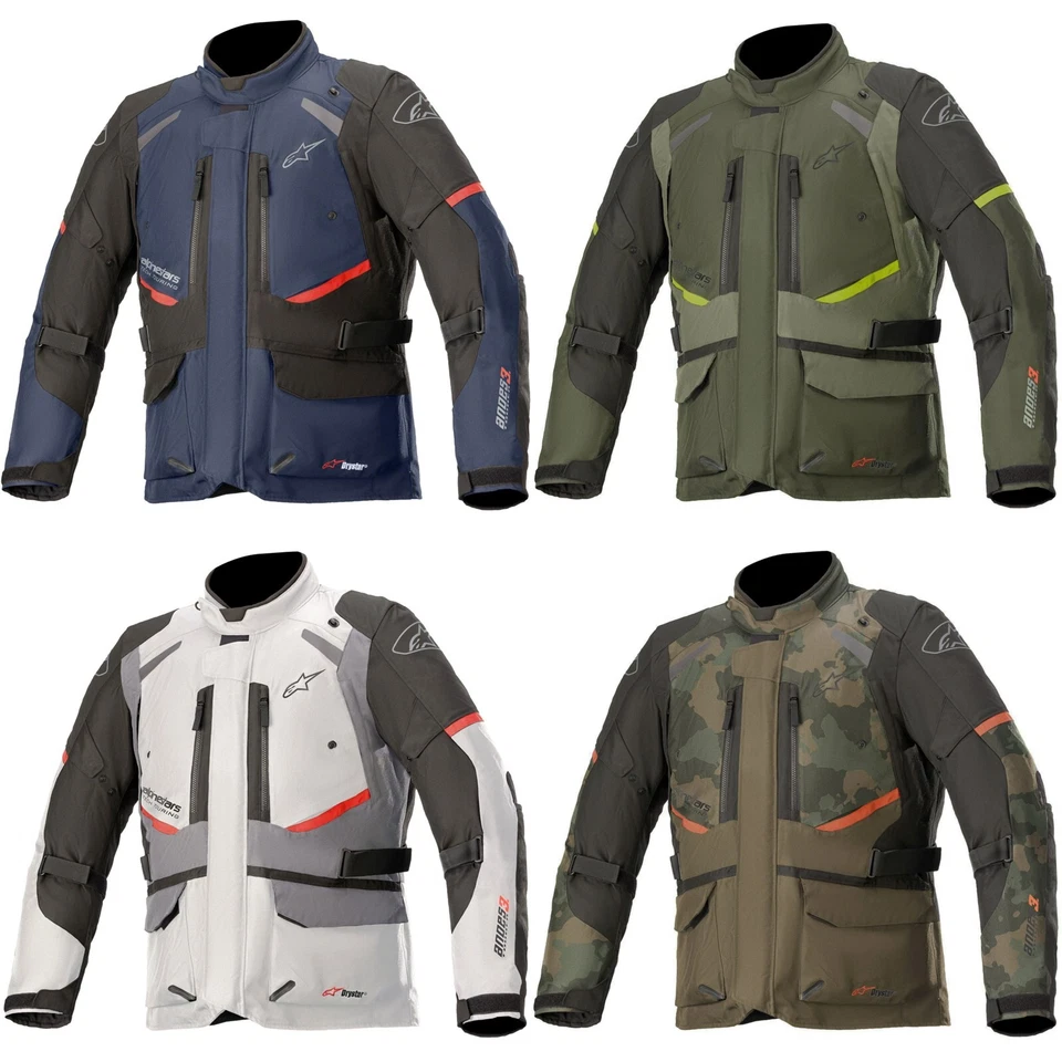 Alpinestars Andes v3 Drystar® Herren Motorradjacke wasserdicht Touring Jacke - Bild 1 von 1