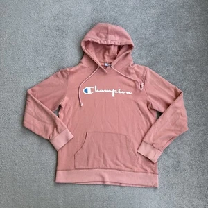 CHAMPION Damen Pullover Kapuzenpullover Large Hoodie Sweatshirt Pulli 13420 Rosa - Bild 1 von 10
