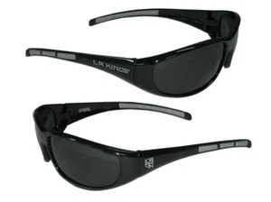 VENTA AL POR MAYOR Gafas de sol envolventes de 3 puntos con licencia Los Angeles Kings nuevas con etiquetas NHL (12 piezas) - Imagen 1 de 1
