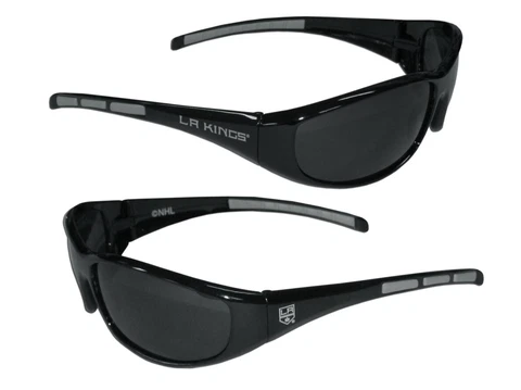 Los Angeles Kings Officially Licensed 3 Dot Wrap Sunglasses NWT NHL Unisex Cover