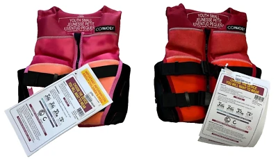 Connelly Classic Neo Life Vest NWT Size S or L Berry or Red (16388) Youth 2023